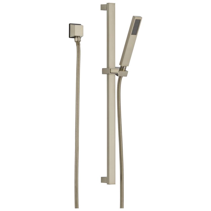 BRIZO Siderna Single-Function Slide Bar Hand Shower — Brushed Nickel