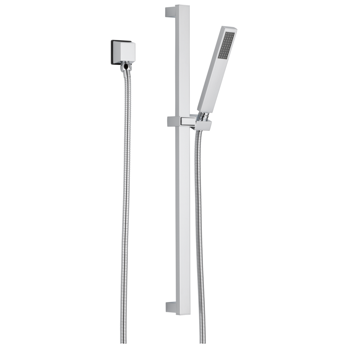 BRIZO Siderna Single-Function Slide Bar Hand Shower — Chrome
