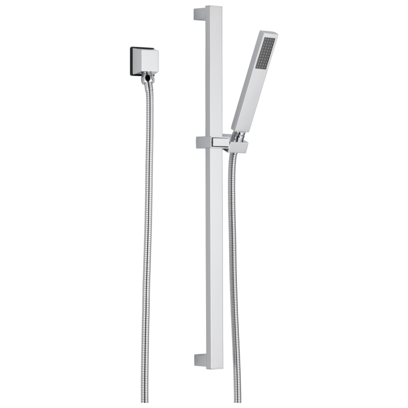 BRIZO Siderna Single-Function Slide Bar Hand Shower — Chrome