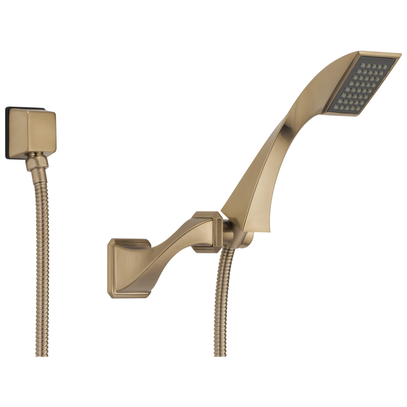 BRIZO Virage Single-Function Wall Mount Hand Shower — Luxe Gold
