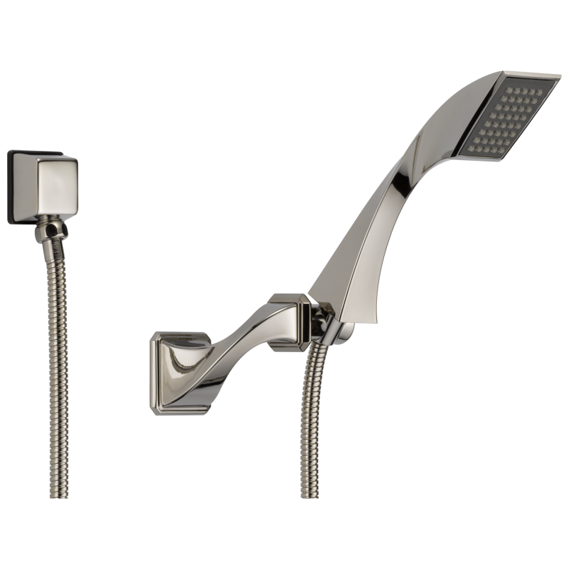 BRIZO Virage Single-Function Wall Mount Hand Shower — Polished Nickel