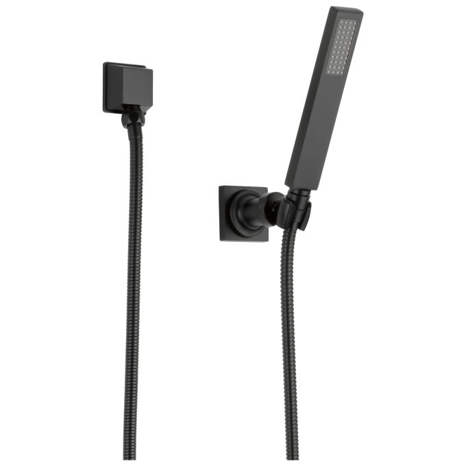BRIZO Siderna Single-Function Wall Mount Hand Shower — Matte Black