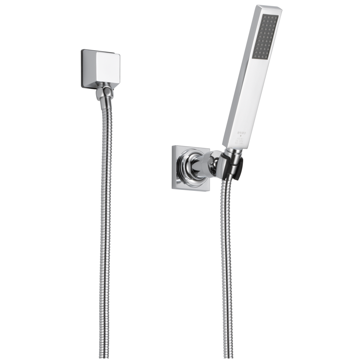 BRIZO Siderna Single-Function Wall Mount Hand Shower — Chrome