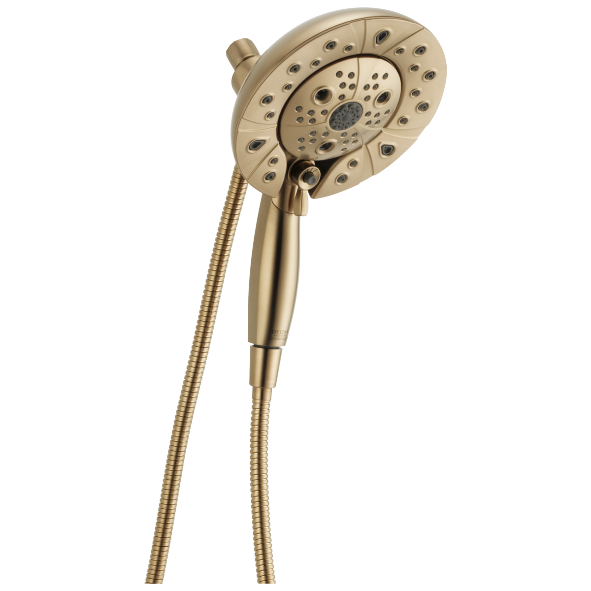 BRIZO Essential Shower Classic Round H2Okinetic Multi-Function Hydrati 2|1 Shower — Luxe Gold