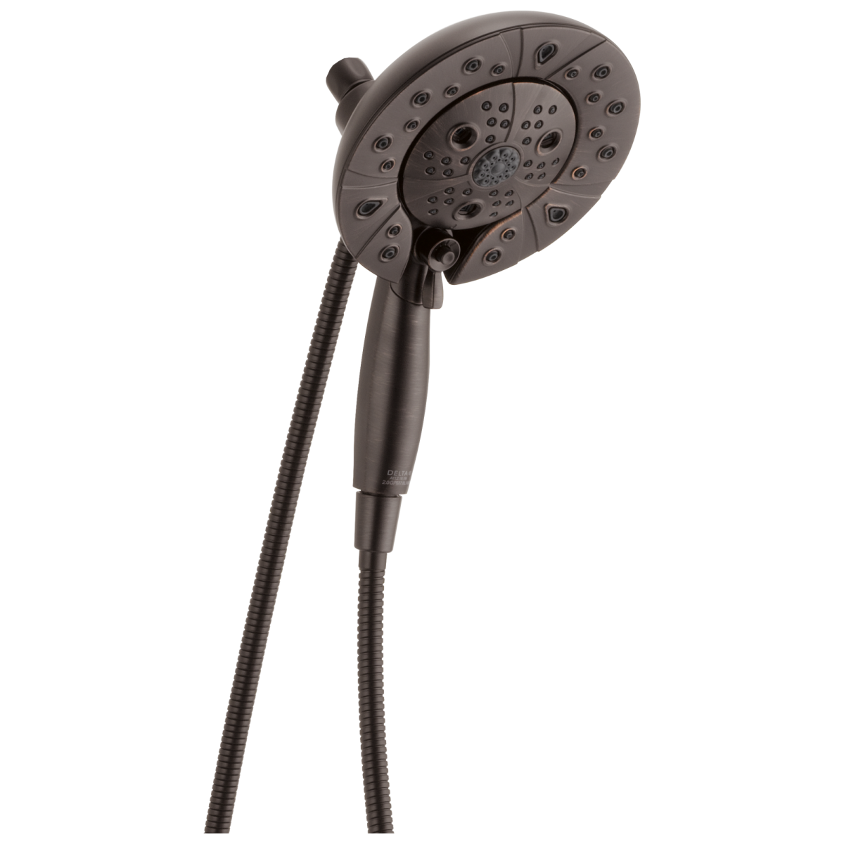BRIZO Essential Shower Classic Round H2Okinetic Multi-Function Hydrati 2|1 Shower — Venetian Bronze