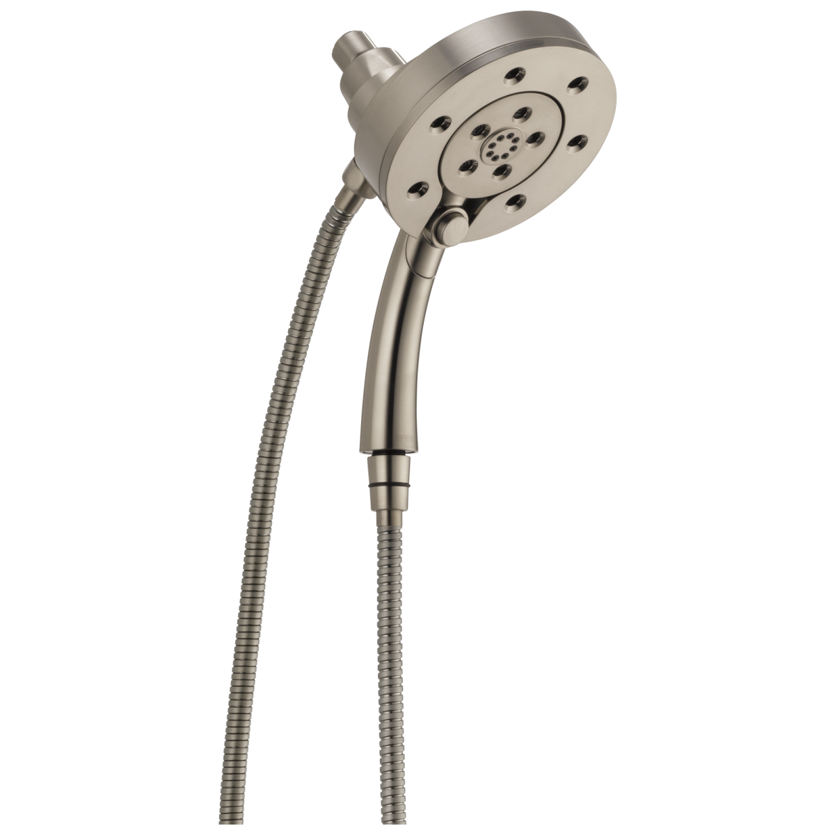 BRIZO Essential Shower Linear Round H2Okinetic Multi-Function Hydrati 2|1 Shower — Luxe Nickel