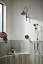 BRIZO Litze TempAssure Thermostatic Valve with 6-Function Diverter Trim - Less Handles — Matte Black