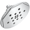 BRIZO Rook 8” H2Okinetic Round Multi-Function Wall Mount Showerhead — Chrome