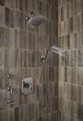 BRIZO Beauclere Sensori Thermostatic Valve Trim Cross Handle Kit — Brilliance Black Onyx