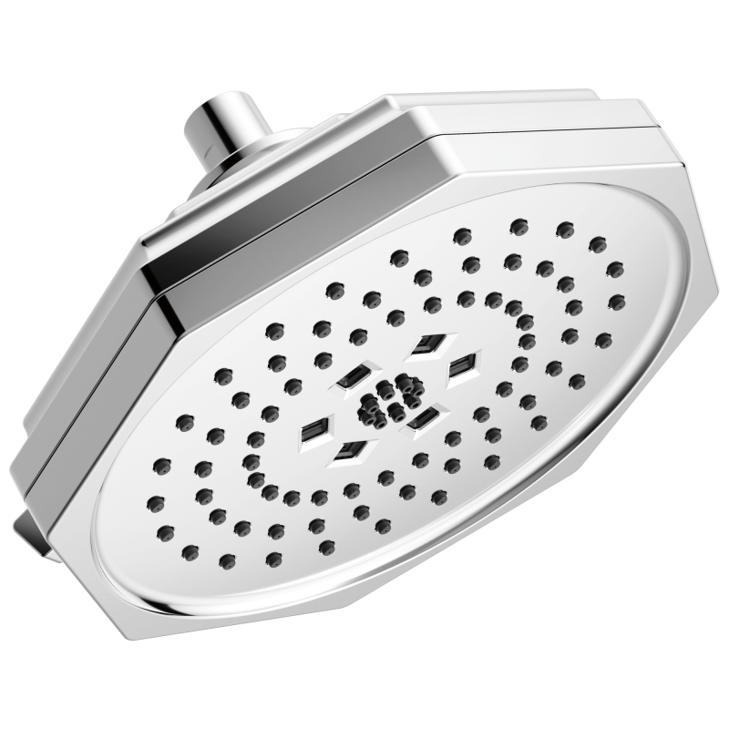 BRIZO Beauclere 8" H2OKINETIC Multi-Function Shower Head — Chrome