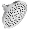 BRIZO Invari 7 5/8” H2Okinetic Round Multi-Function Shower Head - 2.5 GPM — Chrome