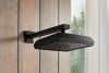 BRIZO Vettis 13" Shower Arm And Flange — Matte Black