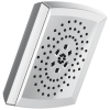 BRIZO Vettis H2OKINETIC Square Multi-Function Shower Head - 1.75 GPM — Chrome