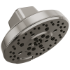 BRIZO Levoir H2OKINETIC Round Multi-Function Showerhead — Brilliance Black Onyx