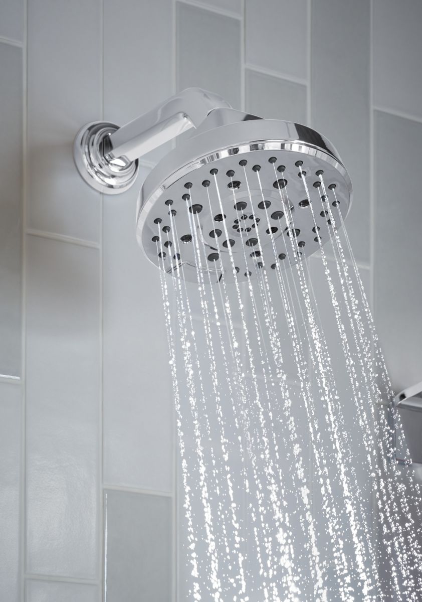 BRIZO Levoir 7 1/2" Shower Arm and Flange — Chrome