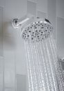 BRIZO Levoir H2OKINETIC Round Multi-Function Showerhead — Chrome