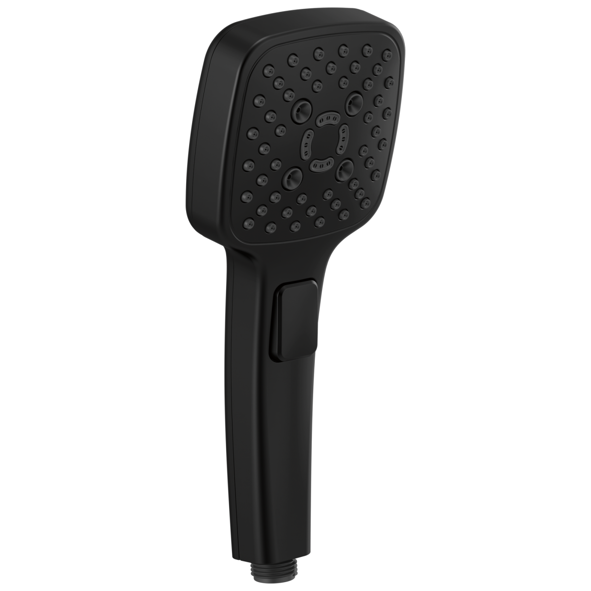 BRIZO Essential Shower Linear Square Multi-Function Hand Shower — Matte Black