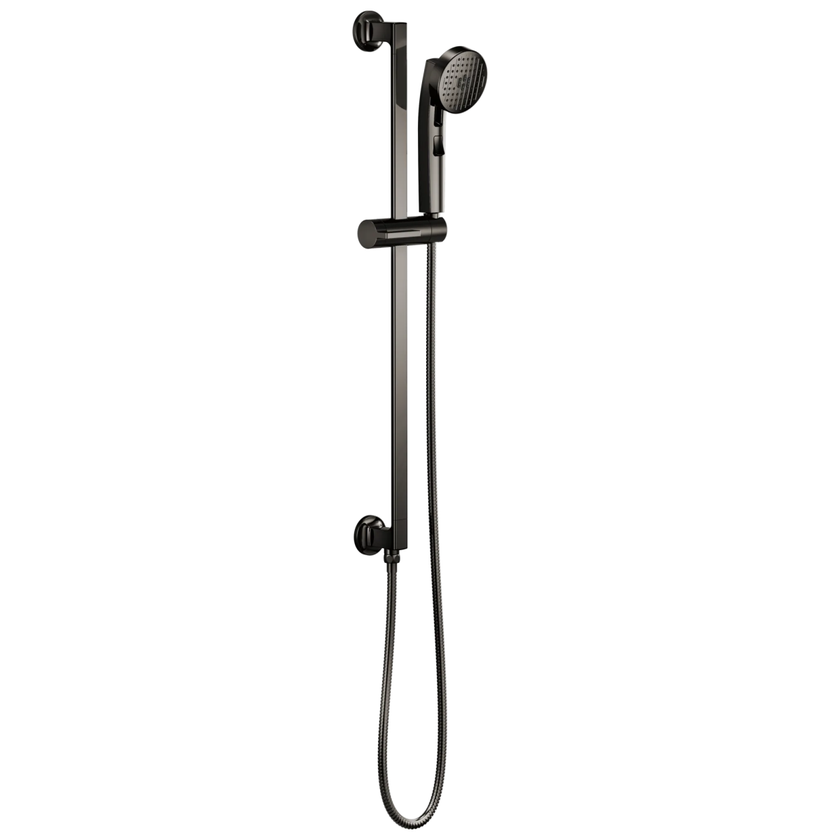 BRIZO Kintsu Multifunction Slide Bar Handshower — Brilliance Black Onyx