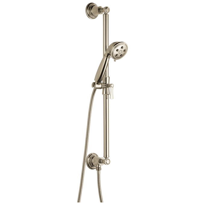 BRIZO Rook SLIDE BAR HANDSHOWER WITH H2OKINETIC TECHNOLOGY — Polished Nickel
