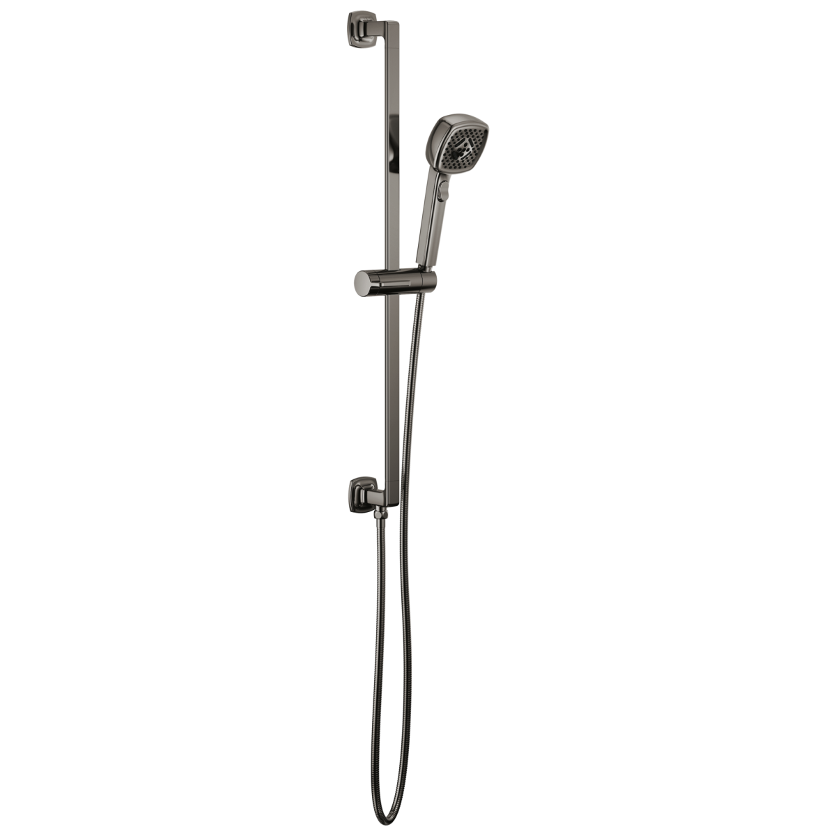 BRIZO Allaria Multi-Function Slide Bar Handshower — Brilliance Black Onyx