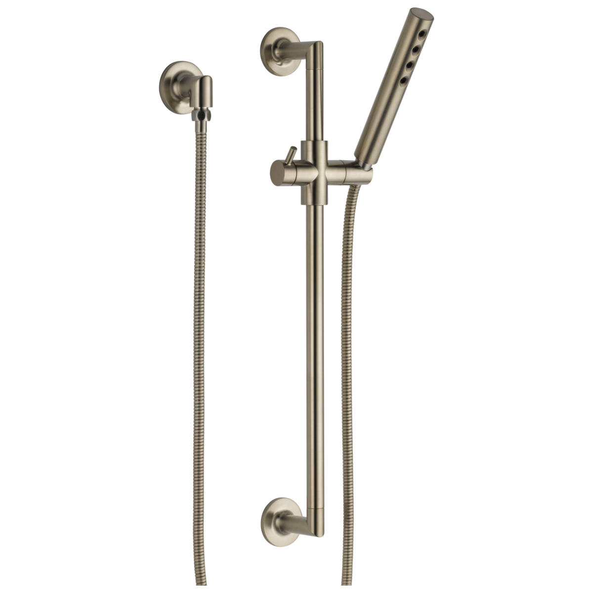 BRIZO Odin SLIDE BAR HANDSHOWER WITH H2OKINETIC TECHNOLOGY — Brushed Nickel