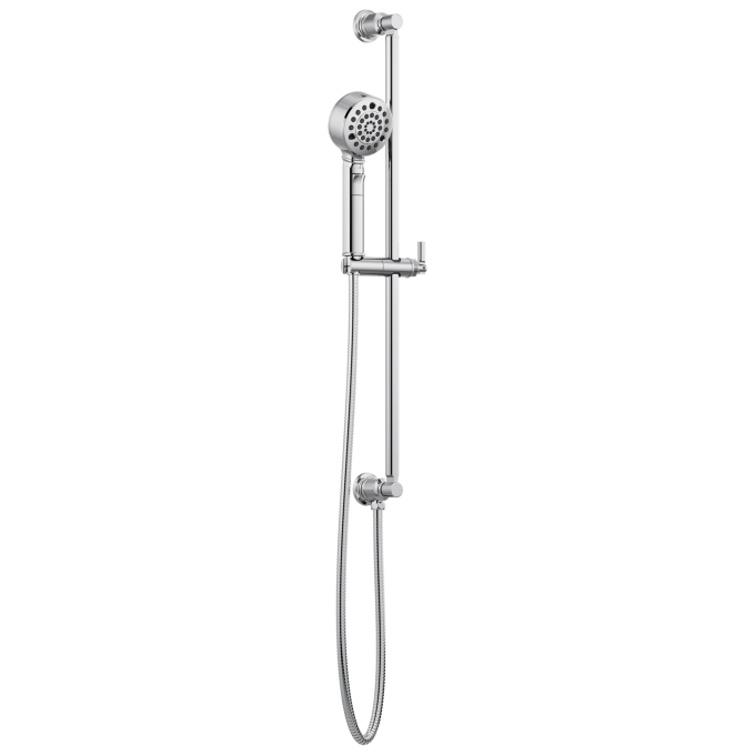 BRIZO Invari H2OKINETIC Multi-Function Slide Bar Handshower — Chrome