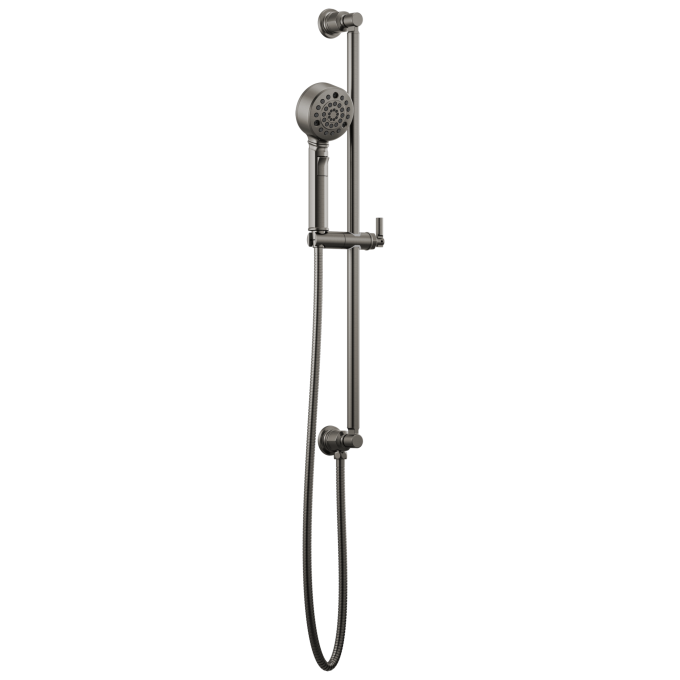 BRIZO Invari H2OKINETIC Multi-Function Slide Bar Handshower — Luxe Steel