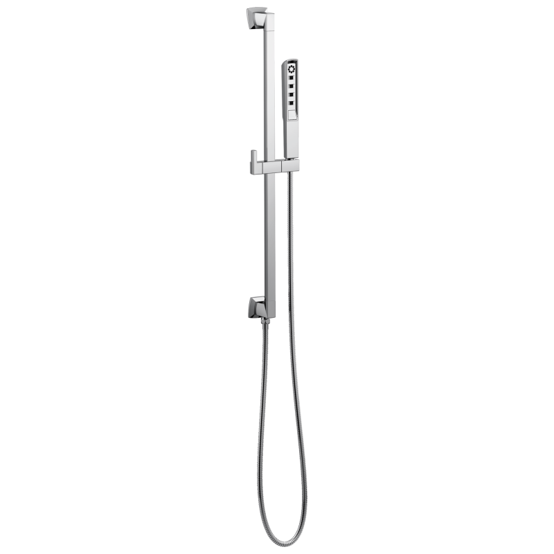 BRIZO Vettis H2OKINETIC Multi-Function Slide Bar Handshower — Chrome