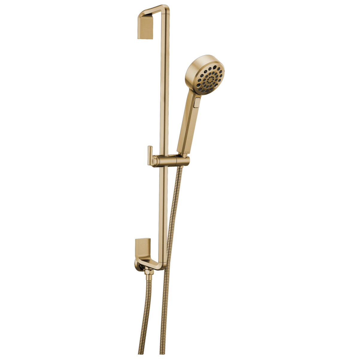 BRIZO Levoir H2OKINETIC Multi-Function Slide Bar Handshower — Luxe Gold