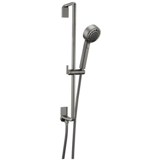 BRIZO Levoir H2OKINETIC Multi-Function Slide Bar Handshower — Luxe Steel