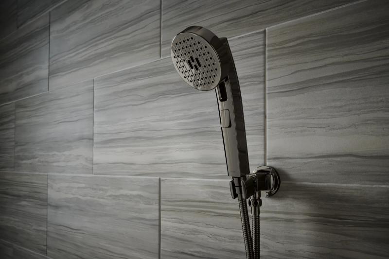 BRIZO Kintsu Multifunction Wall Mount Handshower — Brilliance Black Onyx