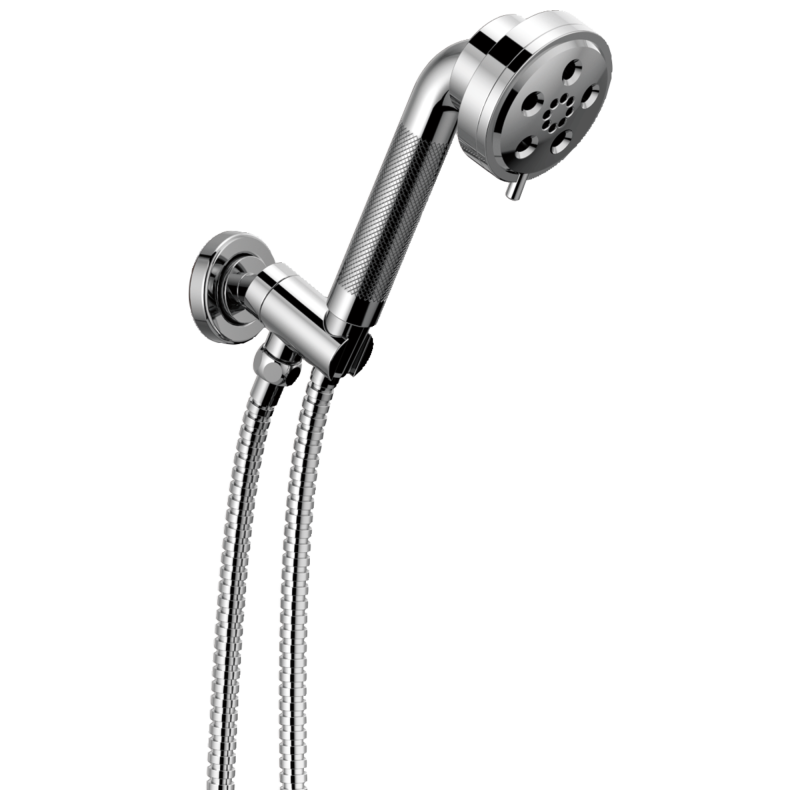 BRIZO Litze Wall Mount Handshower with H2OKINETIC Technology — Chrome