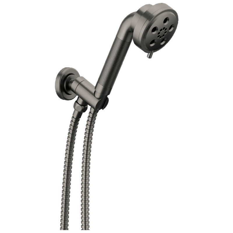 BRIZO Litze Wall Mount Handshower with H2OKINETIC Technology — Luxe Steel