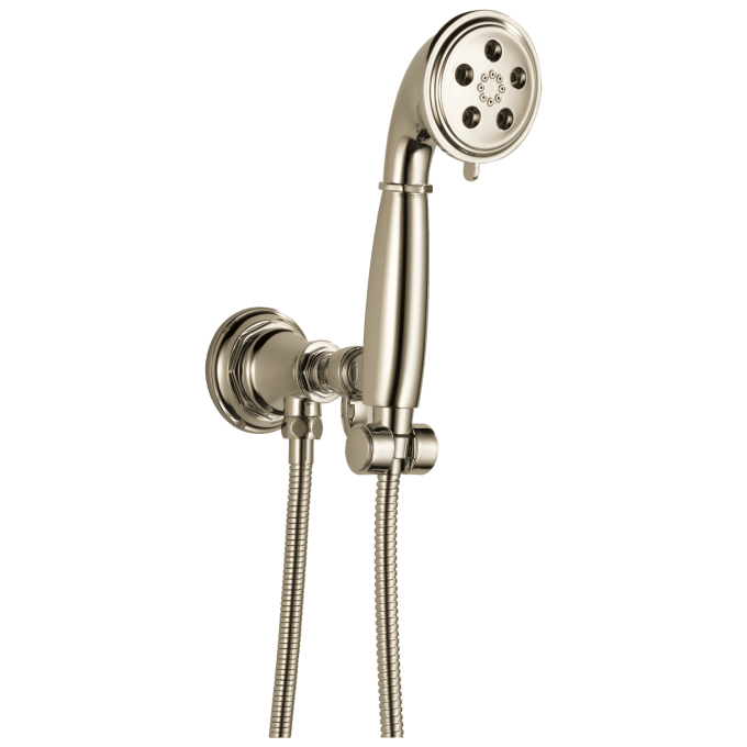 BRIZO Rook WALL MOUNT HANDSHOWER WITH H2OKINETIC TECHNOLOGY — Polished Nickel