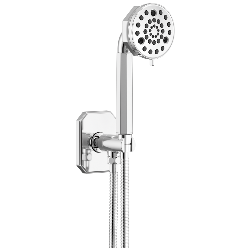 BRIZO Beauclere Multi-Function Wall Mount Hand Shower — Chrome