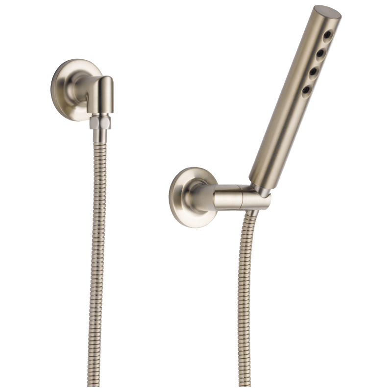 BRIZO Odin WALL MOUNT HANDSHOWER WITH H2OKINETIC TECHNOLOGY — Brushed Nickel