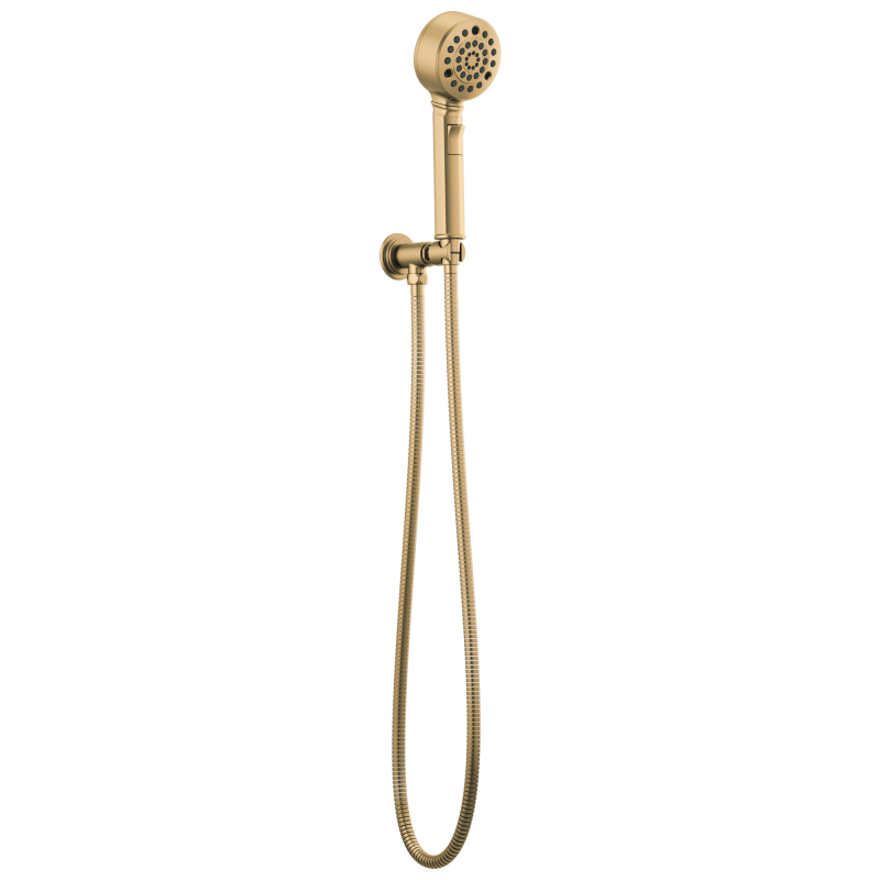 BRIZO Invari H2OKINETIC Multi-Function Wall Mount Handshower — Luxe Gold