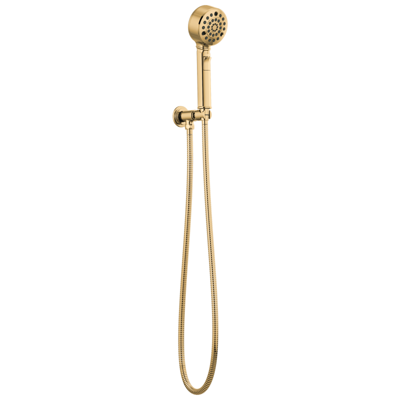 BRIZO Invari H2OKINETIC Multi-Function Wall Mount Handshower — Polished Gold
