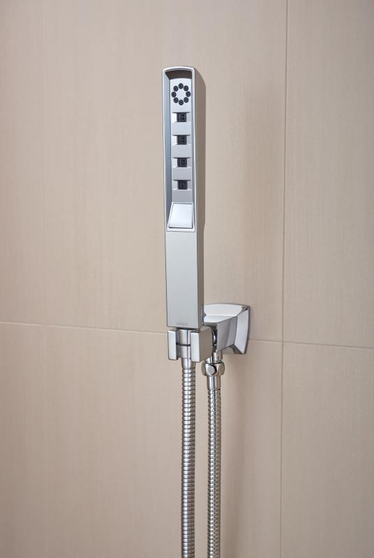BRIZO Vettis H2OKINETIC Multi-Function Wall Mount Handshower — Chrome