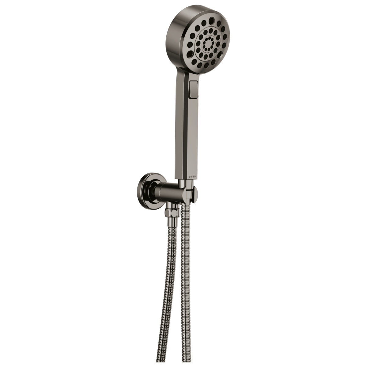 BRIZO Levoir H2OKINETIC Multi-Function Wall Mount Handshower — Brilliance Black Onyx