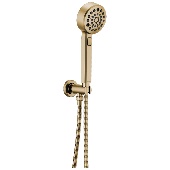 BRIZO Levoir H2OKINETIC Multi-Function Wall Mount Handshower — Luxe Gold