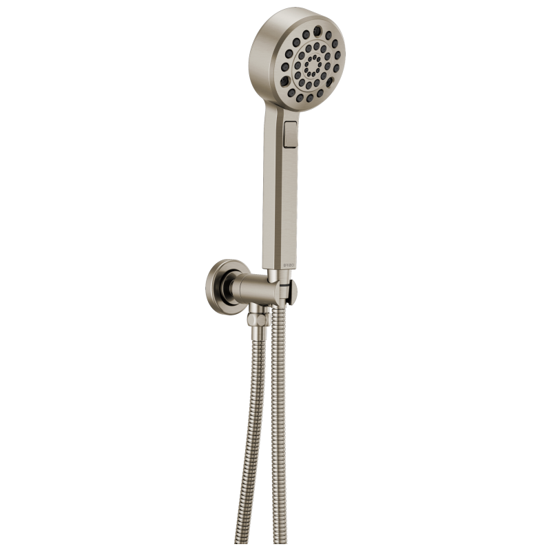 BRIZO Levoir H2OKINETIC Multi-Function Wall Mount Handshower — Luxe Nickel