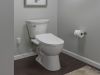 DELTA Refresh Standard Elongated Electric Bidet Toilet Seat — White