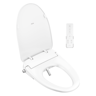 DELTA Refresh Premium Elongated Electric Bidet Toilet Seat — White