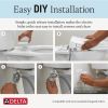 DELTA Refresh Premium Elongated Electric Bidet Toilet Seat — White