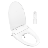 DELTA Refresh Ultimate Elongated Electric Bidet Toilet Seat — White