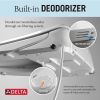 DELTA Refresh Ultimate Elongated Electric Bidet Toilet Seat — White
