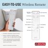 DELTA Refresh Ultimate Elongated Electric Bidet Toilet Seat — White