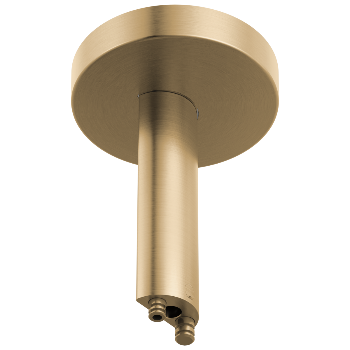 BRIZO Roccesco 6" Ceiling Mount Shower Arm and Flange — Luxe Gold