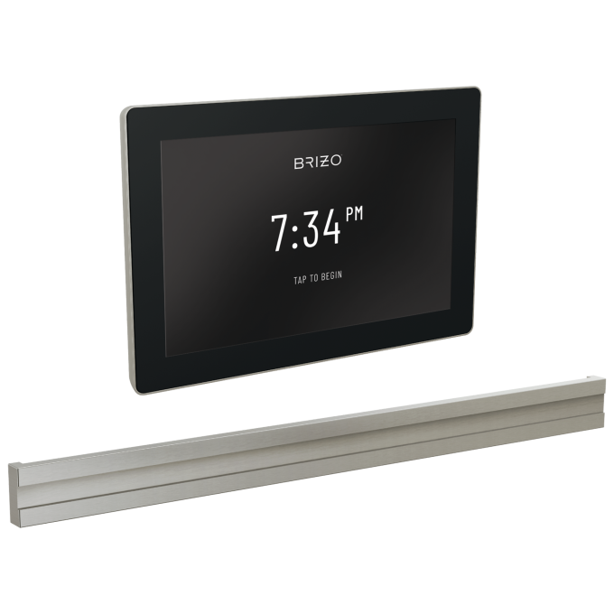 BRIZO Other Transcendent Digital Interface + Bilateral Steam Set — Lumicoat® Luxe Nickel